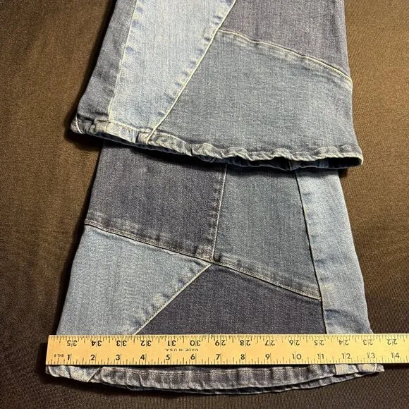 NWOT Free People No Boundaries Pieced Jeans Sz 30