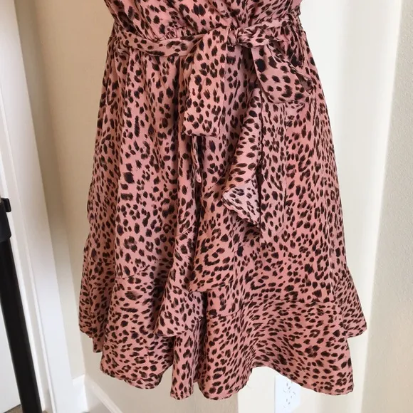 NWOT gorgeous leopard print dress