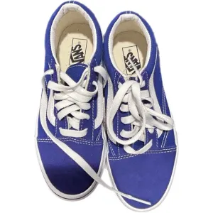 NWOT VANS Old Skool V Casual Sneaker Shoes Kids Size 3 Kids Navy Blue