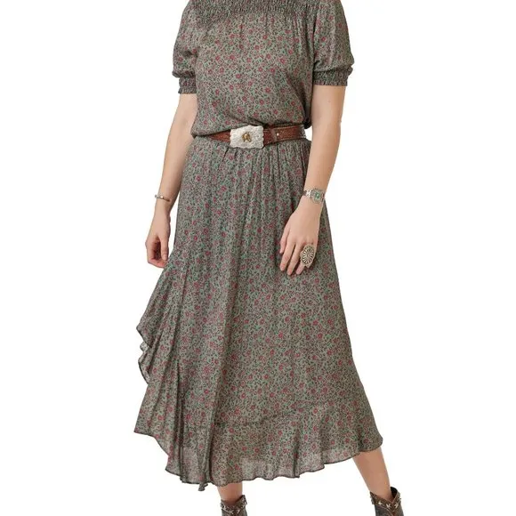 NWT Double D Ranch Eloise Skirt Bohemian Boho Western