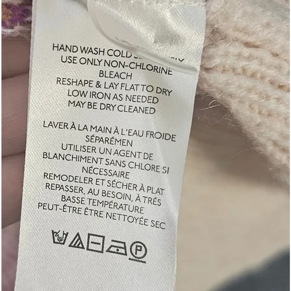 NWT Free People Argyle Avenue Cardigan, Alpaca Wool. New. XS. oversized.