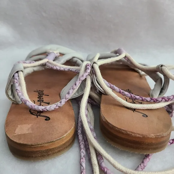 NWT Free People Linden Wrap Sandals