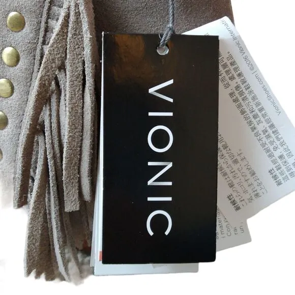 NWT Vionic Comfort Suede Faros Ankle Boots