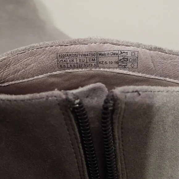 NWT Vionic Comfort Suede Faros Ankle Boots