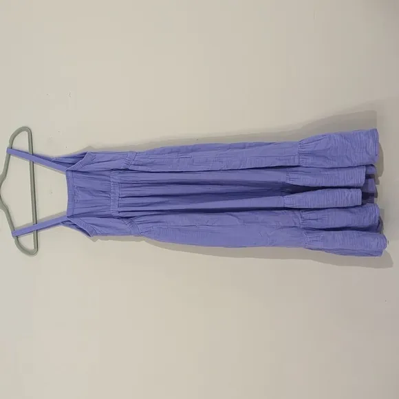 NWT Xirena Ali Tired Dress 💜 Light Purple 100% Cotton Gauze Midi size Medium