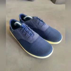Olukai Nohea Moku NoTie Laces Casual Slip-On  Sneakers Blue Gray Mesh Mens 12M