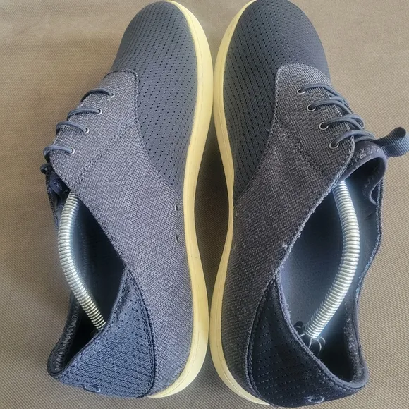 Olukai Nohea Moku NoTie Laces Casual Slip-On  Sneakers Blue Gray Mesh Mens 12M