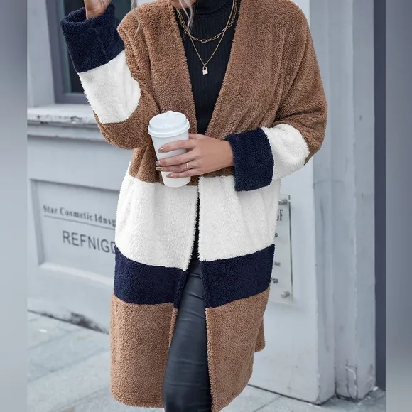 Open Front Longline Cardigan