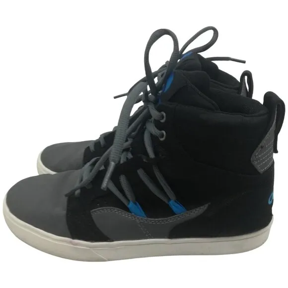 Osiris Serpent Mid II Skate Skateboard Sneakers Shoes Size 7 Boys Kids Black