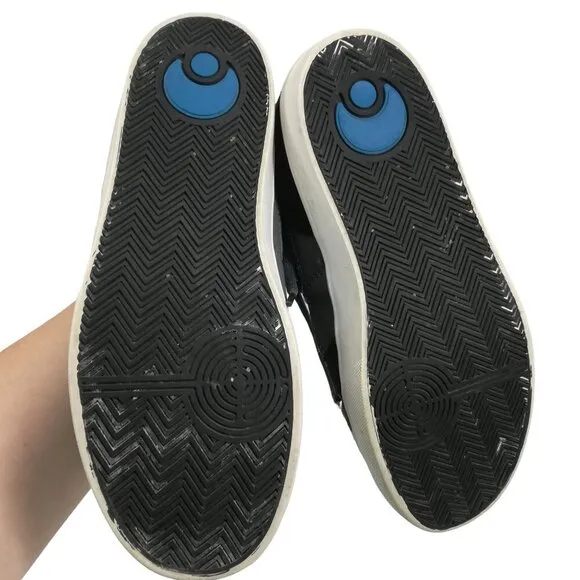 Osiris Serpent Mid II Skate Skateboard Sneakers Shoes Size 7 Boys Kids Black