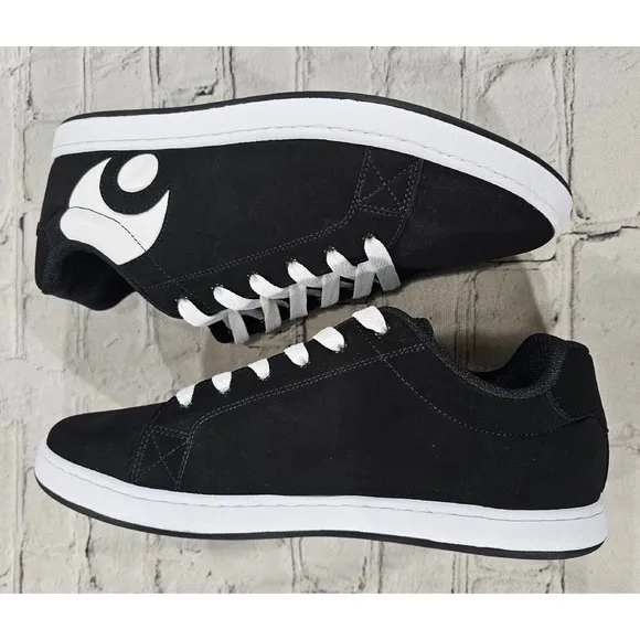 Osiris Troma Icon Black White Skateboard Shoes MENS SIZE 11