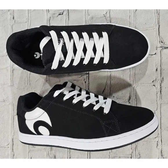 Osiris Troma Icon Black White Skateboard Shoes MENS SIZE 11