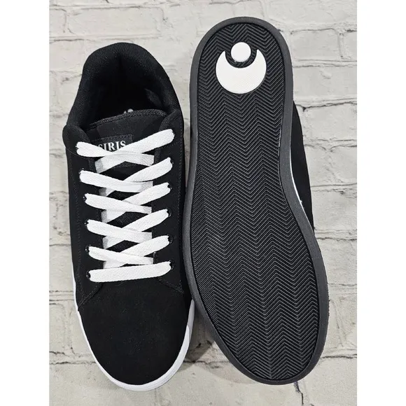 Osiris Troma Icon Black White Skateboard Shoes MENS SIZE 11