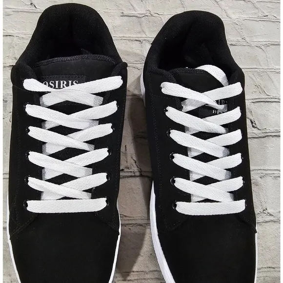 Osiris Troma Icon Black White Skateboard Shoes MENS SIZE 11
