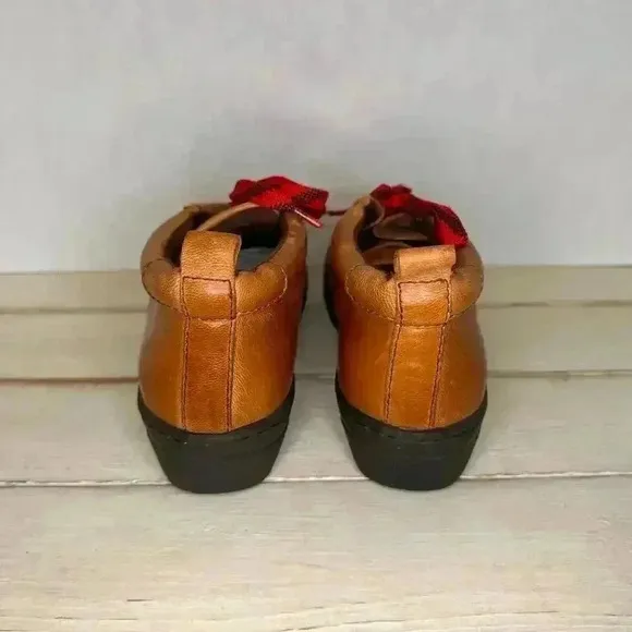 OTBT Women's Green Lake Fashion Havana Boot Brown Leather Platform Bootie Sz 7