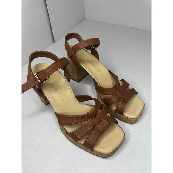 Paul Green Classic Tan Neutral  Tina fisherman sandal Women's UK 4.5/ US 7