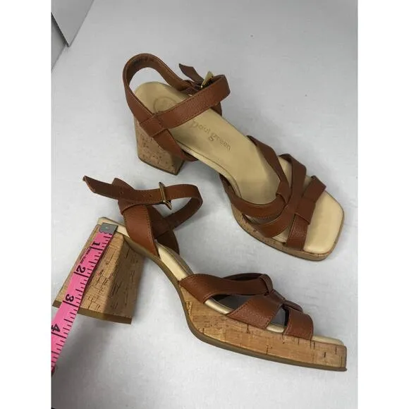 Paul Green Classic Tan Neutral  Tina fisherman sandal Women's UK 4.5/ US 7