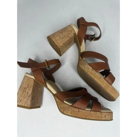 Paul Green Classic Tan Neutral  Tina fisherman sandal Women's UK 4.5/ US 7