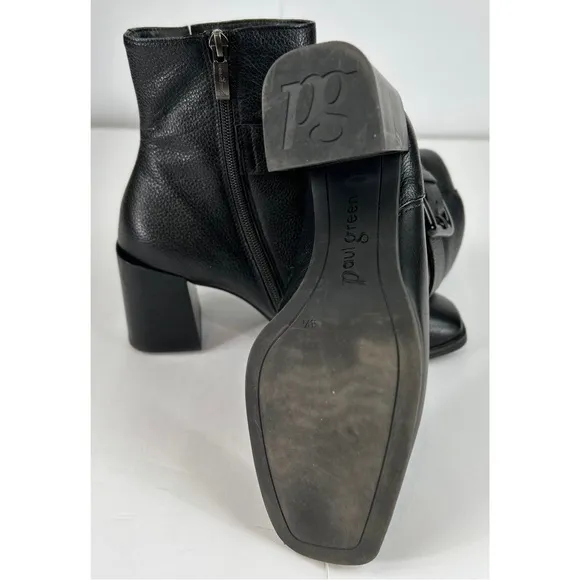 Paul Green Womens Black Nirvana  Boots, size 4.5 UK / 7 US