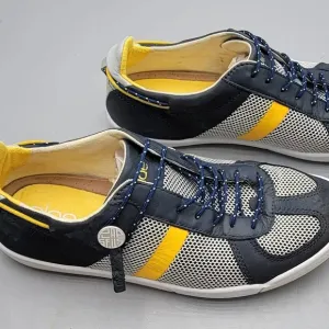 Plae Butler Shoes Sneakers Dress Blue Yellow Size 9 Womens/7.5 Mens #550010-419