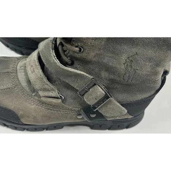 Polo by Ralph Lauren Men's Rare Vintage Tavin Rollover Boots Size 8.5‎ D