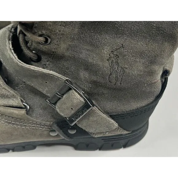 Polo by Ralph Lauren Men's Rare Vintage Tavin Rollover Boots Size 8.5‎ D