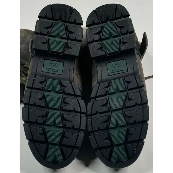 Polo by Ralph Lauren Men's Rare Vintage Tavin Rollover Boots Size 8.5‎ D