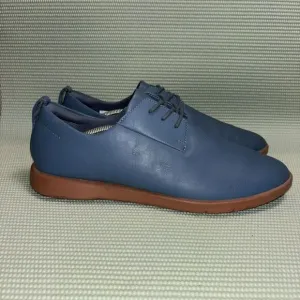 Ponto The Pacific Oxford Shoes Blue Leather Casual Lace Up Men’s Size 14