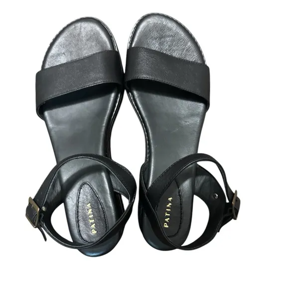 Portland Leather Patina Soho Strappy Sandals boho 90’s chunky classic minimalist