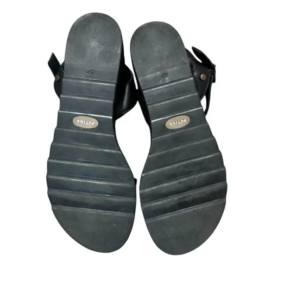 Portland Leather Patina Soho Strappy Sandals boho 90’s chunky classic minimalist