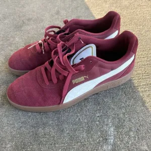 PUMA Astro Kick Lace Up Sneaker Red Men’s 13 Skateboard 369115-05 No Box Suede