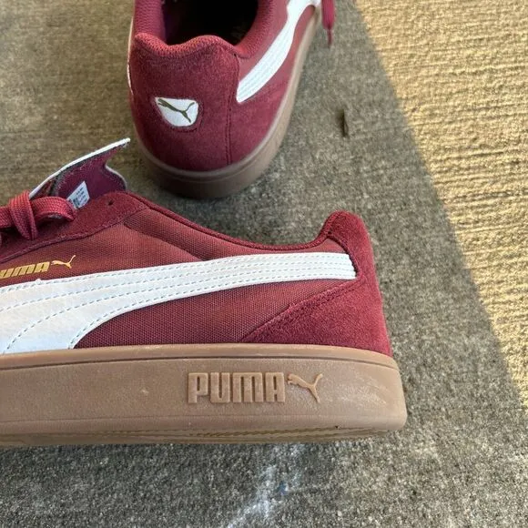 PUMA Astro Kick Lace Up Sneaker Red Men’s 13 Skateboard 369115-05 No Box Suede