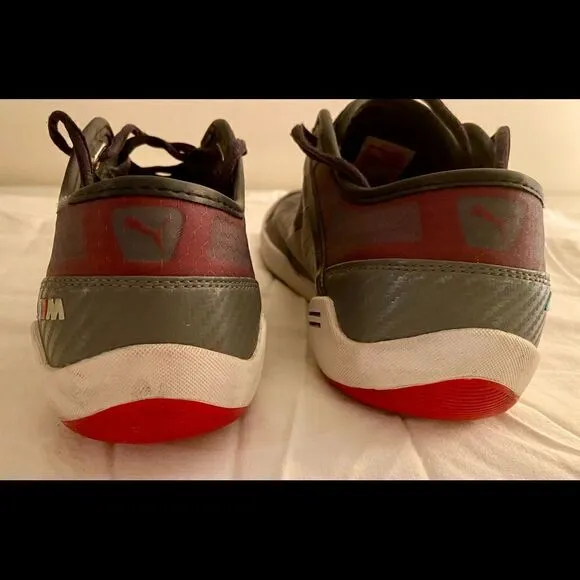 Puma BMW Driving Shoes Sz 9 M Series Gray St EC