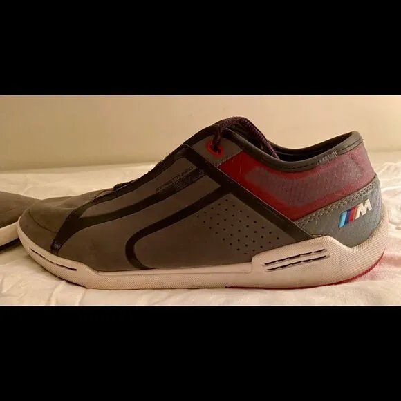 Puma BMW Driving Shoes Sz 9 M Series Gray St EC