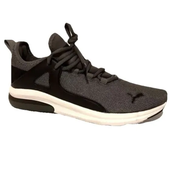 PUMA Electron 2.0 Shoes Mens Sz 8 Flat Dark Grey Minimalist Athletic Sneakers