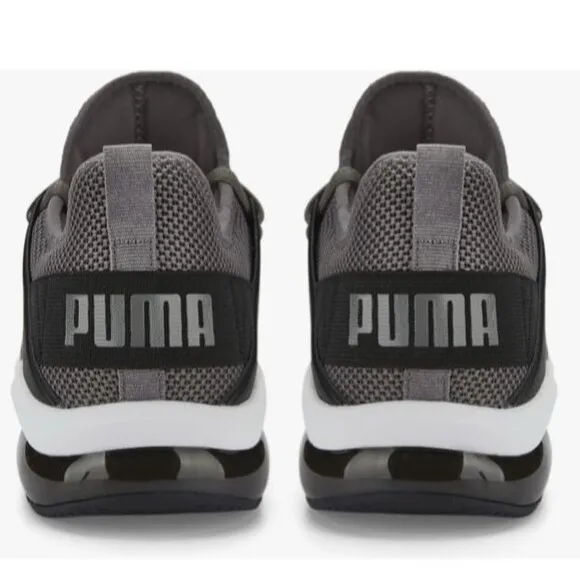 PUMA Electron 2.0 Shoes Mens Sz 8 Flat Dark Grey Minimalist Athletic Sneakers
