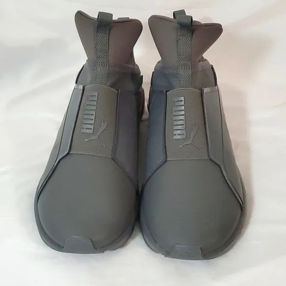Puma Kylie Fierce Chalet Casual Sneakers Gray Pink Althletic Street Shoes 7.5