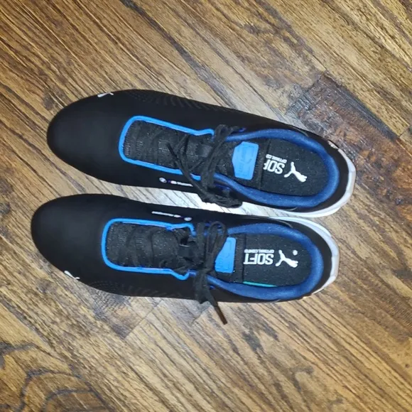Puma Men's Black Sneakers - Size 11.5