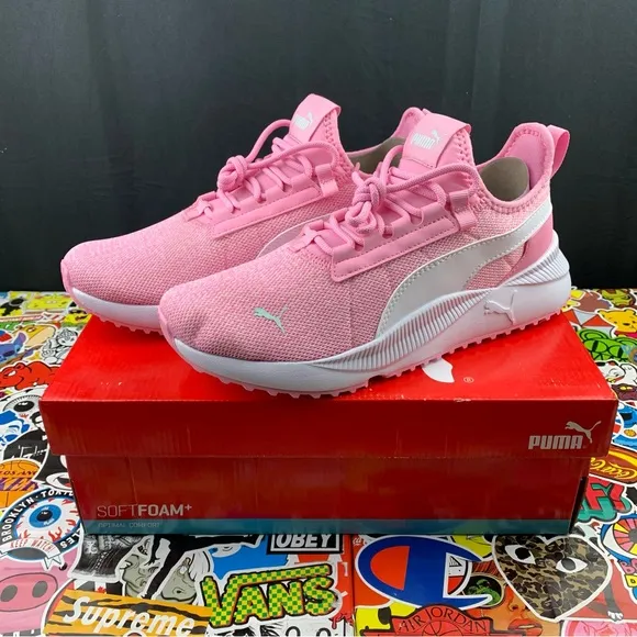 Puma Pacer East Street Pink Womens Various Sizes