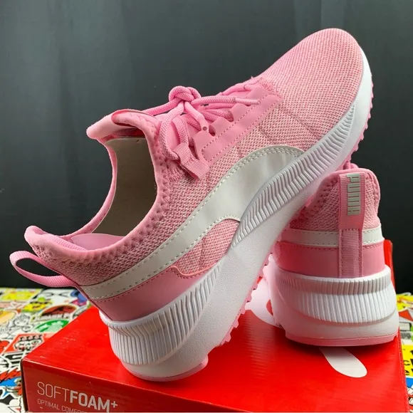 Puma Pacer East Street Pink Womens Various Sizes