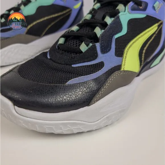 Puma Playmaker Pro Basketball Shoe Chunky High 90 Retro Reconditioned Men Size 8