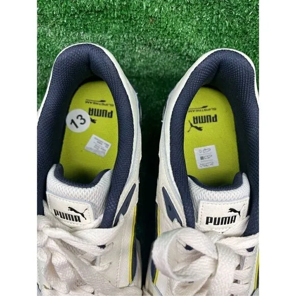 Puma Slipstream Always On x Casual LifeStyle Shoes White Navy 390059-02 Sz 13