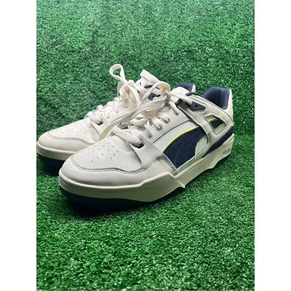 Puma Slipstream Always On x Casual LifeStyle Shoes White Navy 390059-02 Sz 13