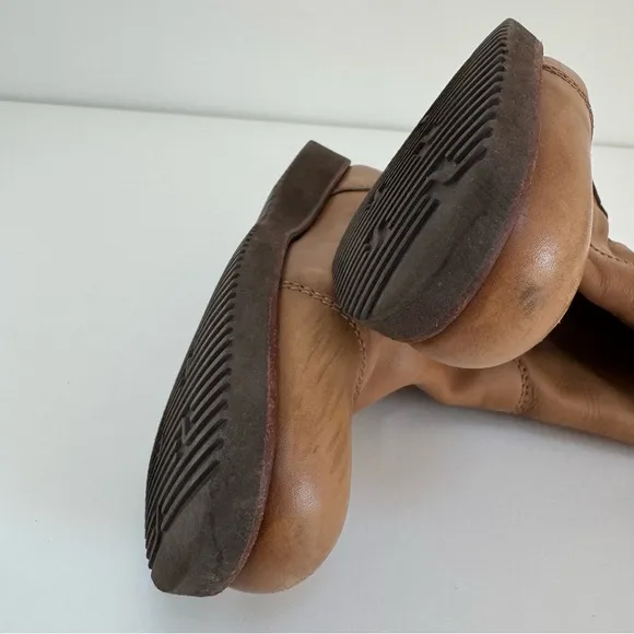 Punto Pigro Leather Roper Boots Vibram Sole