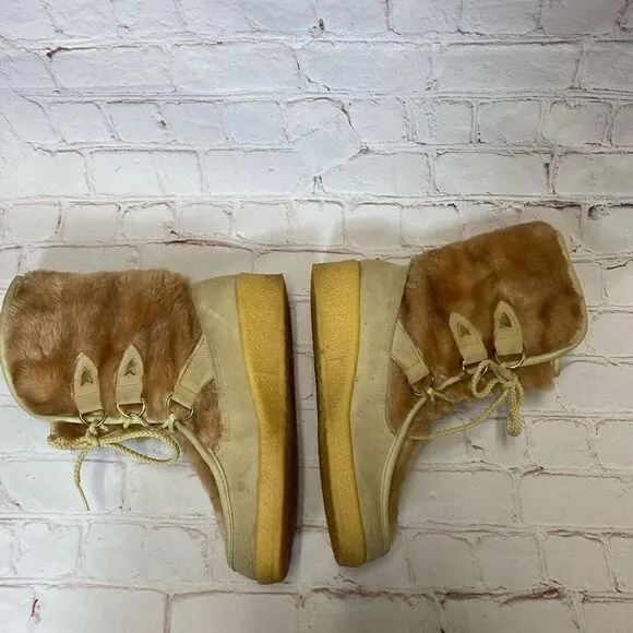 QUODDY | Vintage Lace Up Moccasin Boots