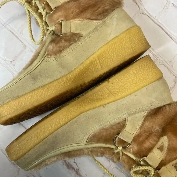 QUODDY | Vintage Lace Up Moccasin Boots