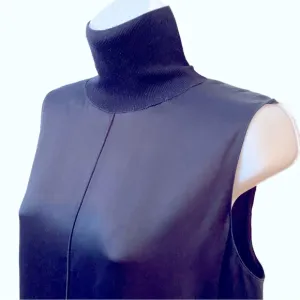 Rag &amp; Bone, Merino Wool Sleeveless Turtleneck Shift Dress