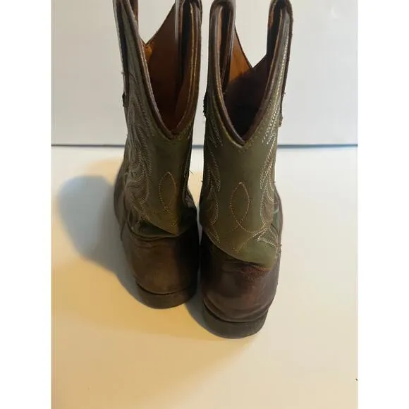 Rank 45 Kasey western boots green size 2