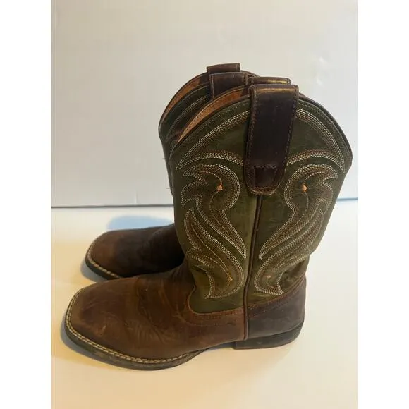 Rank 45 Kasey western boots green size 2