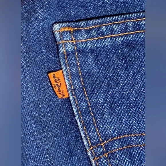 Rare Canadian Levi’s 517 Orange Tab